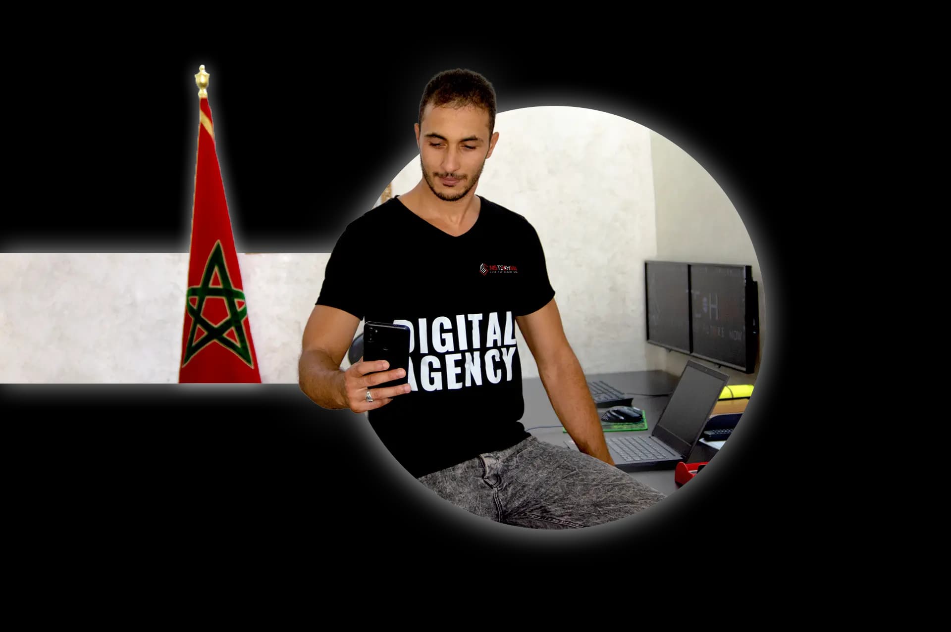 M5 Tech Agency team in Marrakech, Morocco